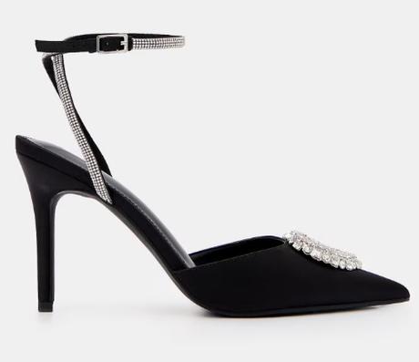 Lodičky so štrasovou ozdobou, mohito,40