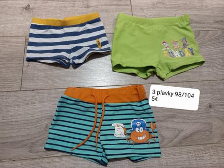 3 plavky 98/104, lupilu,98