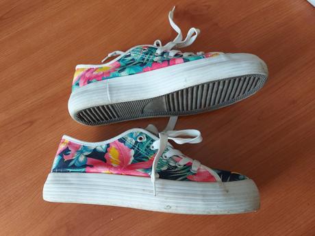 Plátene tenisky, deichmann,40