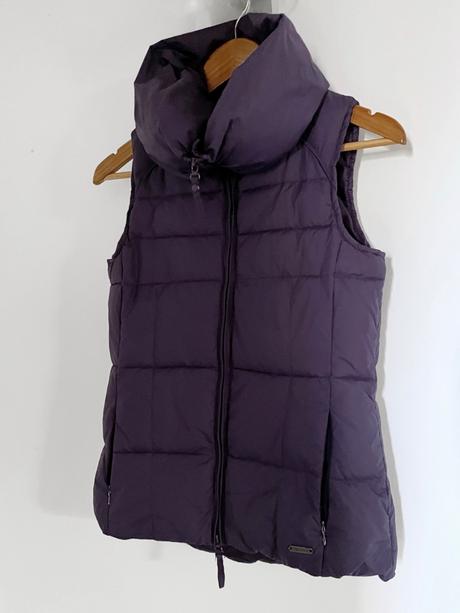 Volcano fialová vatovaná vesta veľkosti xs, xs