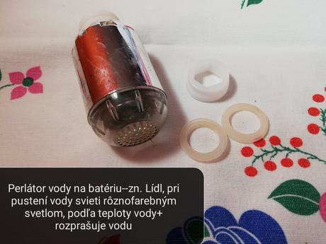 Led perlátor na batériu, 