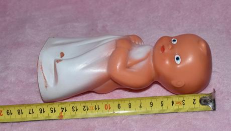 Retro bábika gumotex, 