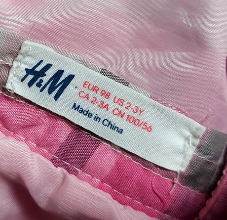 2 x letné dievčenské šaty 2 - 3 r., h&m,98