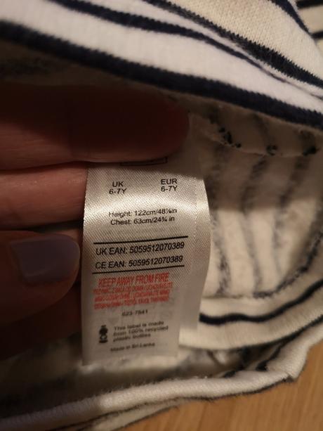 Teplá predĺžená mikina vel 122, f&f,122