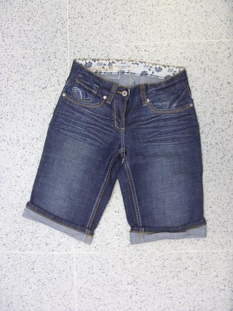 Krátke riflíky, fishbone,xs