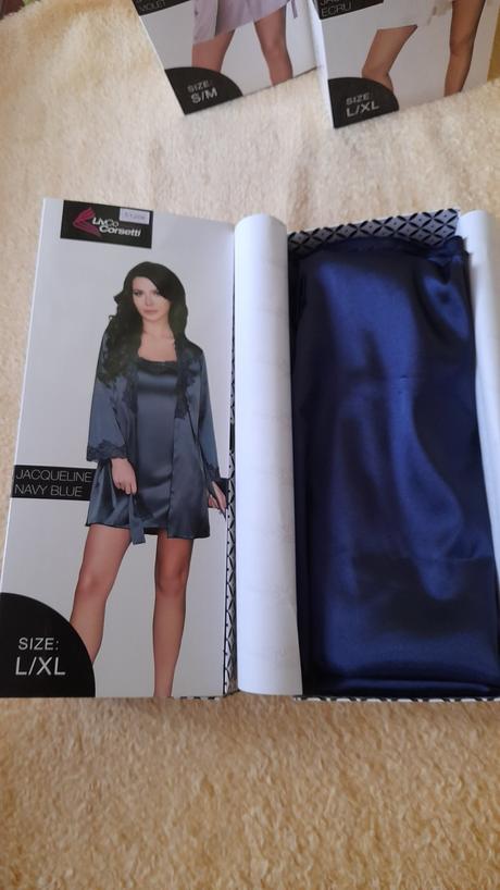 Dámsky saténový komplet, l / m / s / xl / xxl