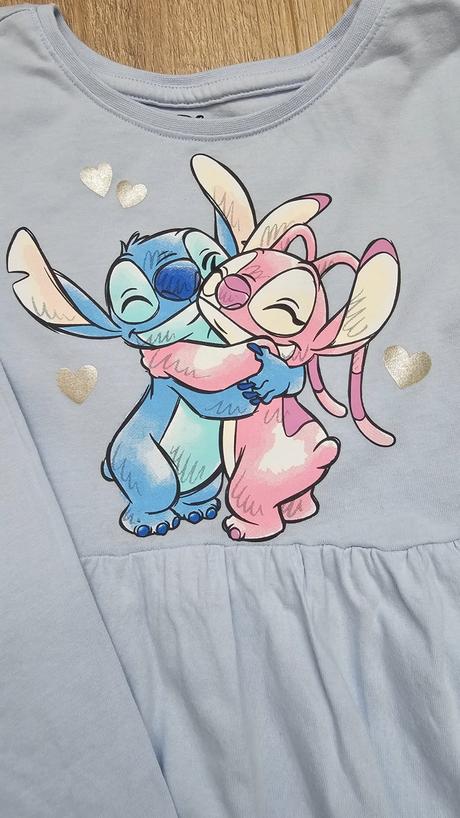 2x šaty stitch, sinsay,128