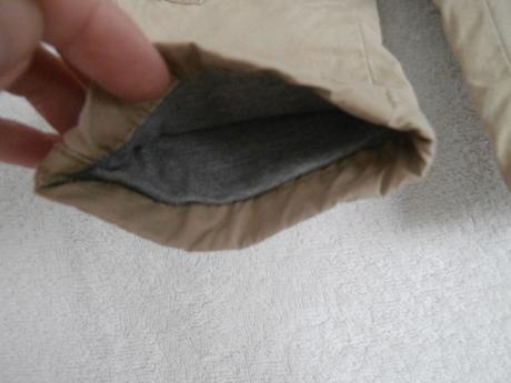 Nohavice podšité, gap,74