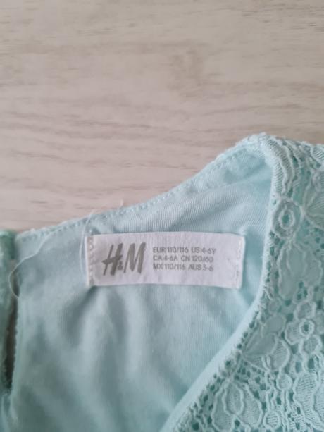 Šaty h&m 110, h&m,110