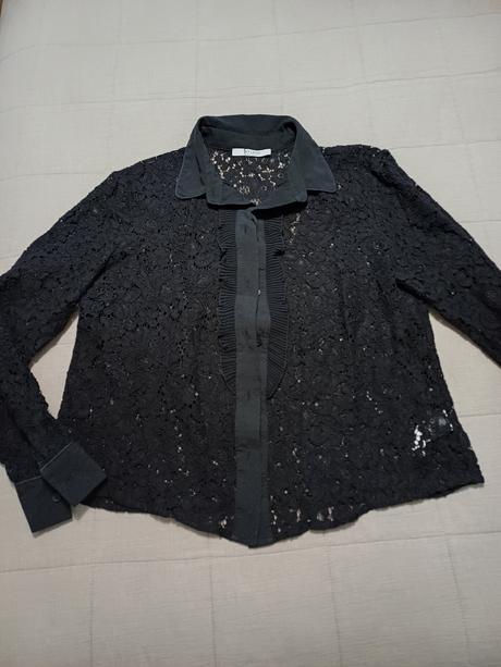 Luxusná čipkovaná blúzka sfizio, č.m, m