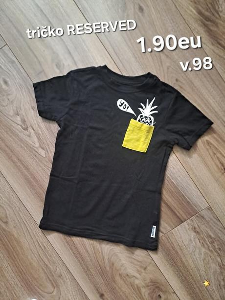 Tričko, reserved,98