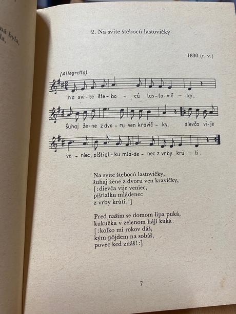 Krásna kniha kytica slovenských ľudových piesní,