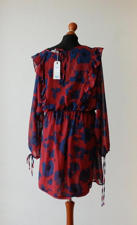 Vzdušné kvetinové šaty, lee cooper,s