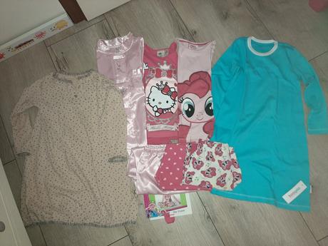 Pyžamká 110-116,3ks, vysokokvalitná bavlna, pompdelux,110