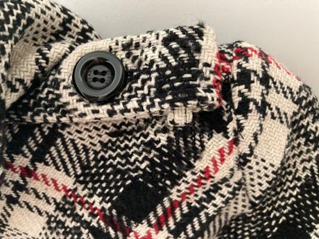 Krátky kabát / vlna - - - nové,