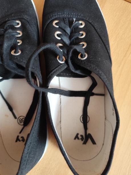 Plátenné tenisky, 38