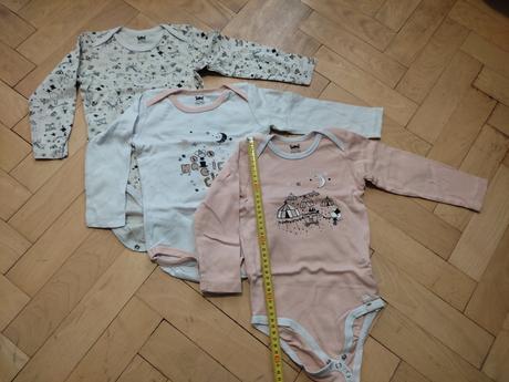 3x body s dlhym rukavom 86-92, 86