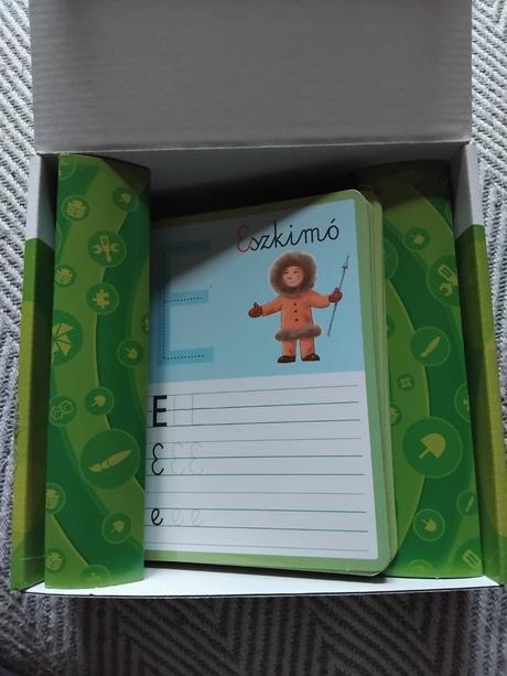 Zotieratelne karticky pismena,