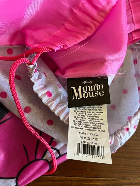 Vrecko na prezuvky minnie mouse, 