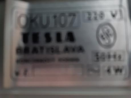 Retro počítadlo tesla, 