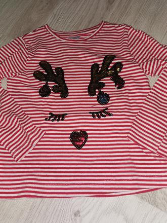 Vianočné tričko 3-4roky, pepco,104