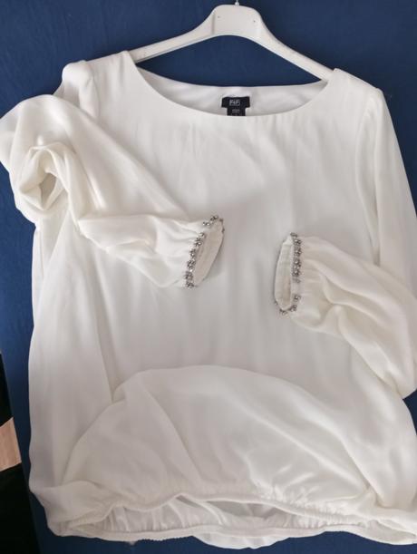 Blúzka s gulickami, f&f,42