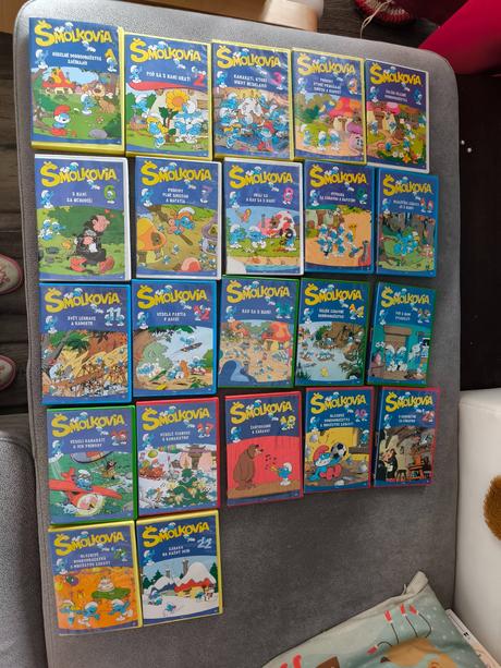 Dvd šmolkovia + puzzle, 