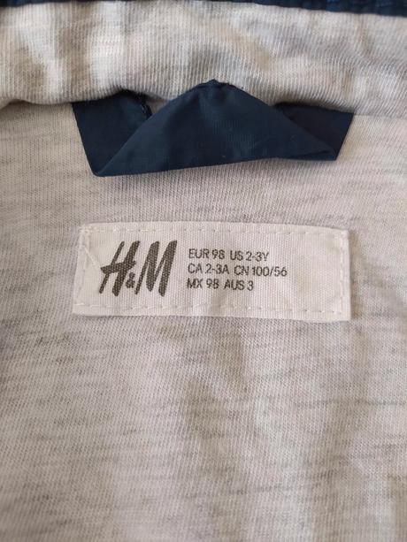 Prechodná bunda, h&m,98