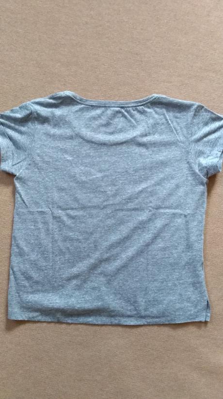 Sivé tričko, mango,m