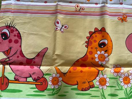 Obliečky na detskú postieľku dino, šírka (cm): 90,dĺžka (cm): 120
