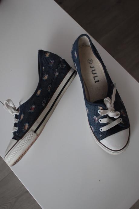 Tenisky na platforme vn.24,5cm, 40