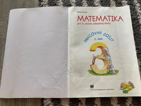 Matematika pre 3.ročník zš, 1. časť pracovný zošit, 
