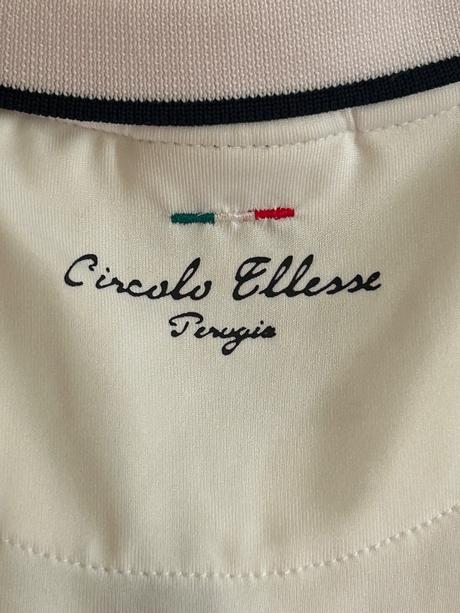 Biele tričko s golierom zn.ellesse č.l, l