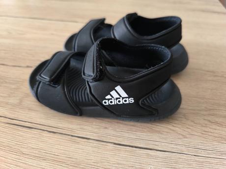 Čierne sandálky adidas, adidas,23
