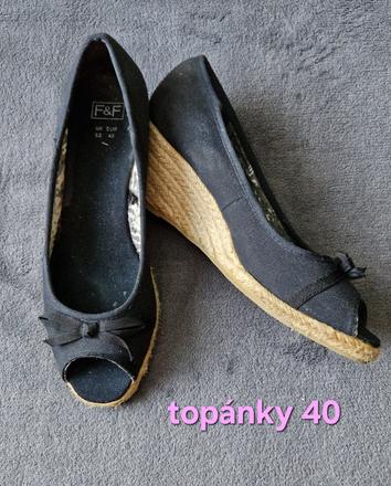 Topánky 40, f&f,40