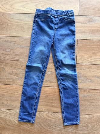 Legíny v rifľovom vzhľade, h&m,128