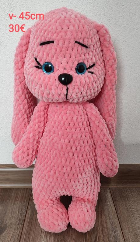 Hackovany zajko ruzovy, 