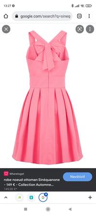 Spolocenske saty sinequanone z pariza, s (m), 36