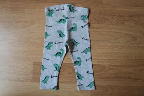 Chlapčenské tenké legíny h&m 80 (0,5-1 rok) - top, h&m,80