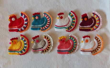 Veľkonočné sliepočky - obaly na vajíčka, 