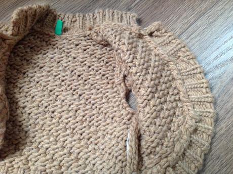 Pletené bolerko, benetton,86