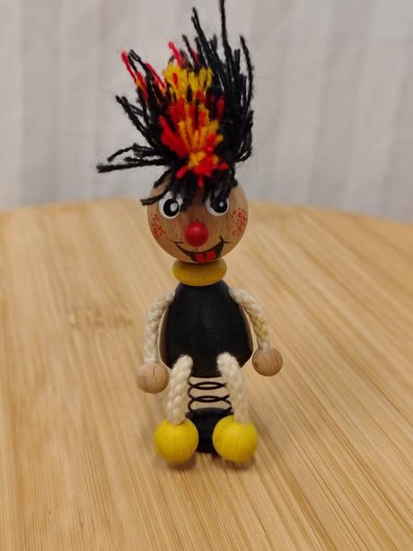 Zberateľský pérák germany punk na pružine, 9,5 cm,