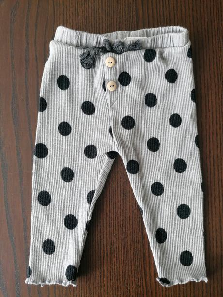 Bodkované legíny, zara,68