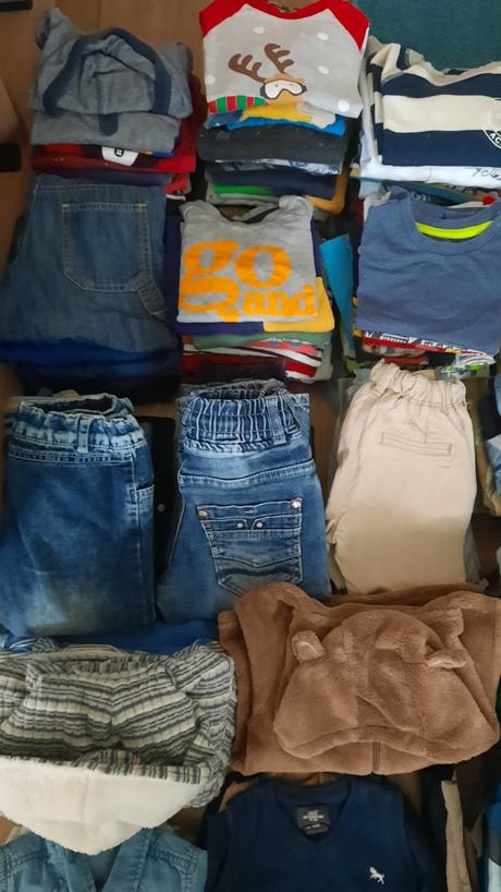 Balík oblečenia pre dieťa 1r.-2r., 104–116