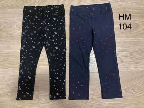 Nohavice hrubsie, h&m,104