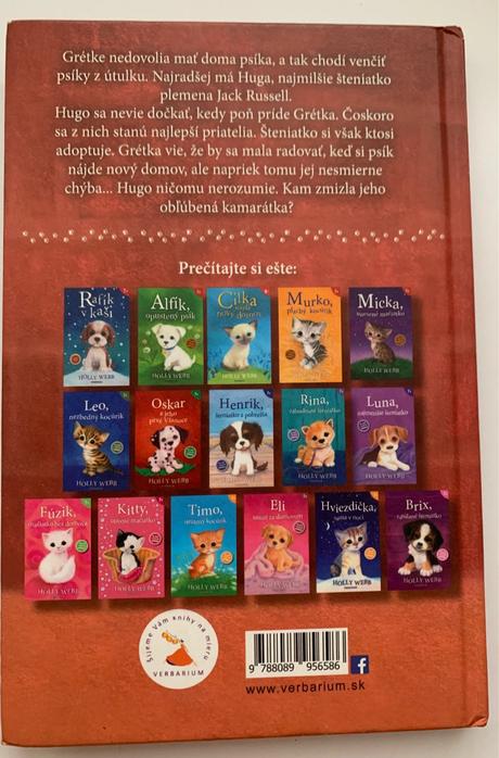 Holly webb - hugo, psík z útulku, 