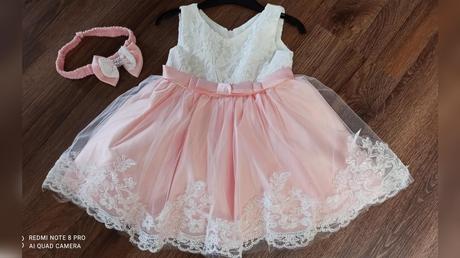 Spoločenské šaty pre dievčatko 80/86, 86/92, 92/98, 80 - 134