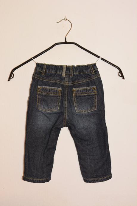 Zateplene rifle podsite flisom, h&m,80