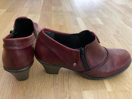 Kožené topánky rieker, rieker,38