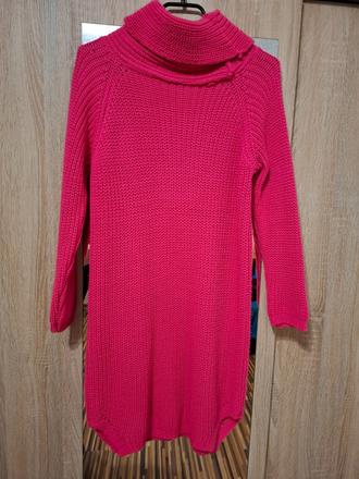 Svetríkové šaty/predĺžený sveter,